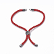 Nylon Twisted Cord Bracelet Making MAK-T003-07B-3