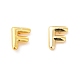 Brass Hollow Out Initial Letter Stud Earrings for Women EJEW-A044-01G-F-1