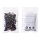Opaque Black Acrylic Beads SACR-YW0001-21A-9