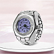 201 correa de reloj elástica de acero inoxidable relojes de anillo de dedo WACH-G018-03P-06-1