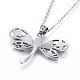 304 Stainless Steel Pendant Necklaces NJEW-E126-03AS-2