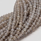 Chapelets de perles d'agate naturelle X-G-G583-6mm-08-2