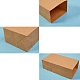 3スタイルのクラフト紙袋  ハンドルなし  ギフトバッグ  ショッピングバッグ  バリーウッド  9~18x5.5~11x17~32cm  30個/セット CARB-SZ0001-01-5