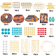 Kits de fabricación de aretes colgantes diy de sunnyclue DIY-SC0015-99-2