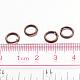 Red Copper Color Brass Jump Rings X-JRC8MM-R-3