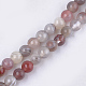 Natural Botswana Agate Beads Strands G-S333-4mm-026-1