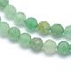 Natürlichen grünen Aventurin Perlen Stränge G-E411-37-4mm-3