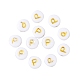 Perles acryliques plaquées PACR-JQ0001-01-3