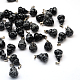 Calabash Natural Snowflake Obsidian Pendants G-Q357-11-1
