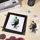 透明なシリコンスタンプ  DIYスクラップブッキング用  装飾的なフォトアルバム  カード作り  鳥  160x110x3mm DIY-WH0504-68A-4