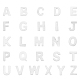Pandahall 26pcs alphabet az bezaubert natürliche Süßwasserschalenperlen buchstabenanfangsanhängeranhänger mit loch für diy halskette armband ohrringschmuckherstellung SHEL-PH0001-16-1