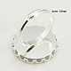 Componenti anello in ottone regolabile X-KK-G171-N-2