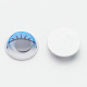 Wiggle plastique yeux écarquillés boutons bricolage accessoires artisanat scrapbooking jouets avec étiquette emplâtre sur le dos KY-S003B-12mm-M-2