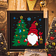 BENECREAT Christmas Gnome Drawing Painting Stencils DIY-WH0172-772-6