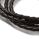 Браслеты из искусственной кожи со шнурками BJEW-F468-12-3