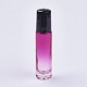 Botella de bola de rodillo vacía de aceite esencial de color degradado de vidrio de 10 ml X-MRMJ-WH0011-B05-10ml-1