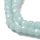 Brins de perles en pierre synthétique&nbsp;G-C086-01B-01-4