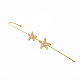 Starfish Shape Stud Earring EJEW-N099-014-NF-1