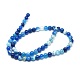 Chapelets de perles en agate à rayures naturelles/agates à bandes G-I254-03B-05-2