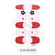 Цветочная серия наклейки для ногтей с полным покрытием MRMJ-T109-WSZ468-2