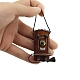 Miniatur-Holz-Retro-Wandtelefon MIMO-PW0001-062-3