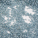TOHO日本のシードビーズ  ガラス竹ビーズ  銀並ぶ  士官候補生ブルー  2x1.5mm  穴：0.7mm  約1400個/10g X-SEED-K006-2mm-285-2