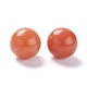 Perles naturelles en aventurine rouge G-D456-16-2