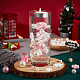 Benecreat 173 vase de Noël rempli de perles. DIY-BC0009-66-5