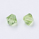 Perles d'imitation cristal autrichien SWAR-F022-6x6mm-214-3