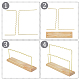 2-уровневые деревянные сережки EDIS-WH0021-09-3