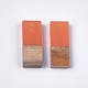 Colgantes de resina y madera de nogal RESI-S358-79G-2