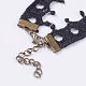 Polyester Kinder Halsband Halsketten NJEW-P219-02-2