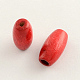 Dyed Natural Wood Beads WOOD-Q003-6x4mm-04-LF-1