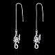 Trendy Brass Threader Earrings EJEW-BB21114-7