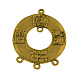 Tibetan Style Alloy Chandelier Components Links TIBE-22983-AG-RS-1