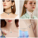 Sunnyclue Kits zum Selbermachen von Perlenkäfig-Halsketten DIY-SC0018-58-6