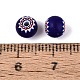 Handgemachte Millefiori Glas runde Perlen&nbsp;LS-LA-N002-08A-3