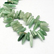 Aventurine vert brins pierre de perles naturelles G-R223-07-2