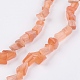 Chapelets de perles d'agate naturelle G-F552-04-4