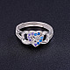 Shegrace Perfect Design 925 anillo de dedo de plata de ley JR341A-2