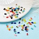 100Pcs 13 Style 2-Hole Glass Seed Beads SEED-YW0002-39-5
