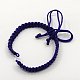 Braided Nylon Cord for DIY Bracelet Making AJEW-M001-22-1