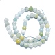 Chapelets de perles en aigue-marine naturelle G-K245-A15-04-2