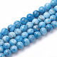Chapelets de perles en pierre gemme naturelle G-Q961-20-8mm-1