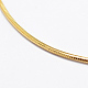 Ожерелья ручной работы из латуни X-CHC-E012-02G-FF-2