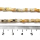 Fili di perline agata pazzesco naturale G-B064-A03-5