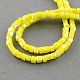 Electroplate Glass Beads Strands EGLA-R030-3x3mm-M1-3