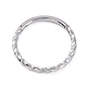 Витые серьги-кольца для девушек STAS-D453-01P-04-1