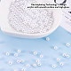 Cuentas de perlas de imitación acrílicas olycraft OACR-OC0001-04B-01-3
