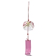 Windspiel aus Glas&nbsp;HJEW-XCP0001-19-3